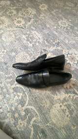 HUGO BOSS Men’s Loafer Slip-On Shoes – Black Croc Embossed Leather – US 8 - Image 3