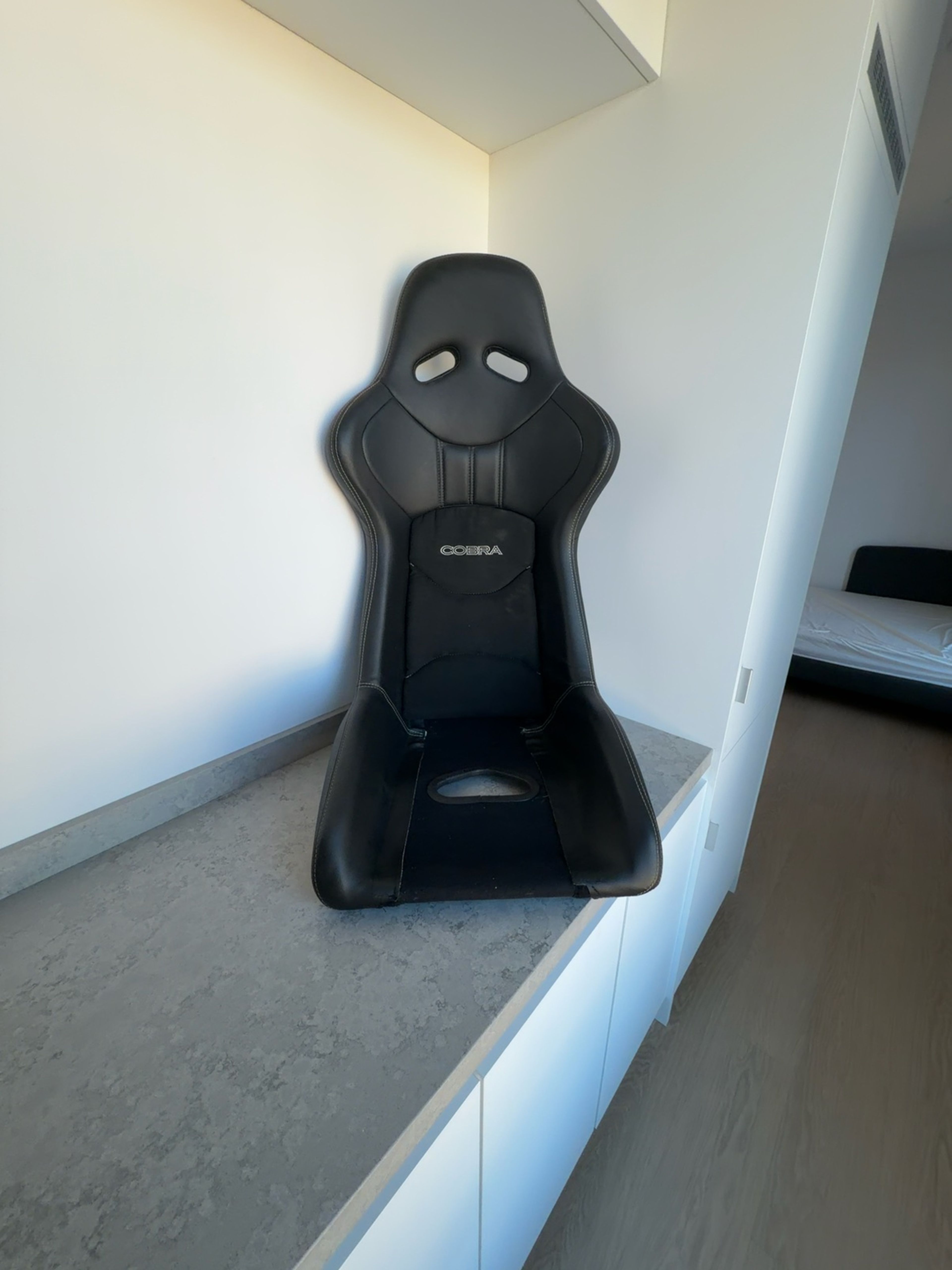 Cobra Seats Nogaro Circuit Racing Seat Black Leather