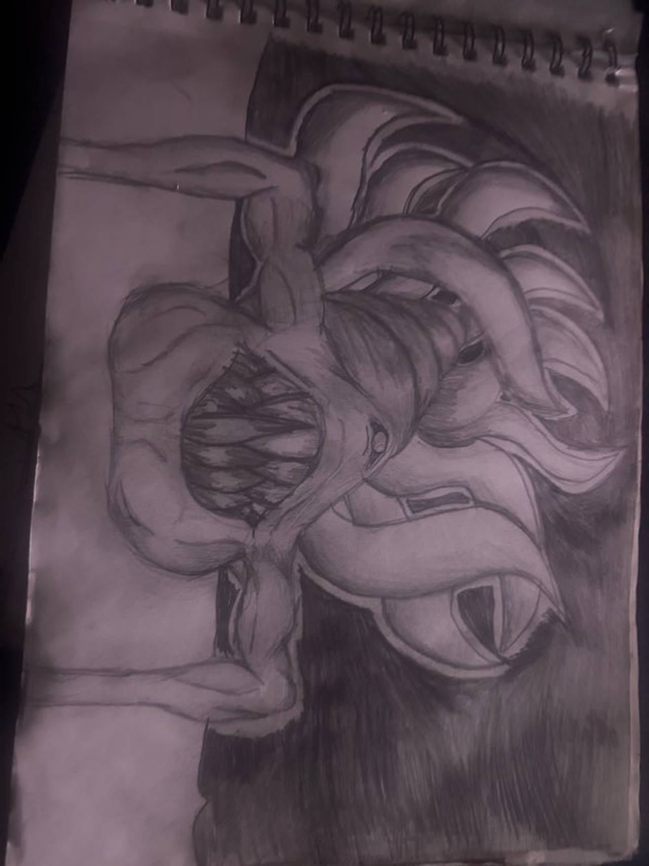 Original Monster Creature Drawing