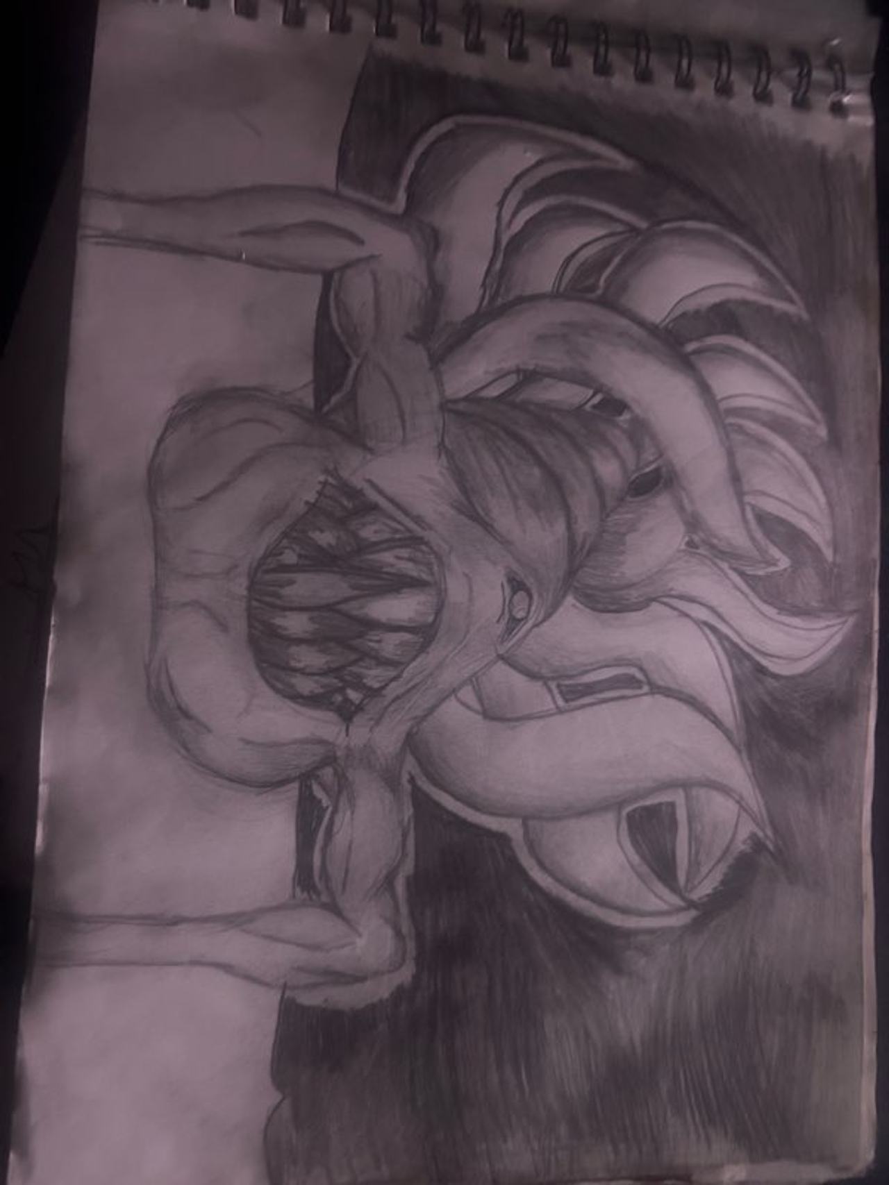 Original Monster Creature Drawing