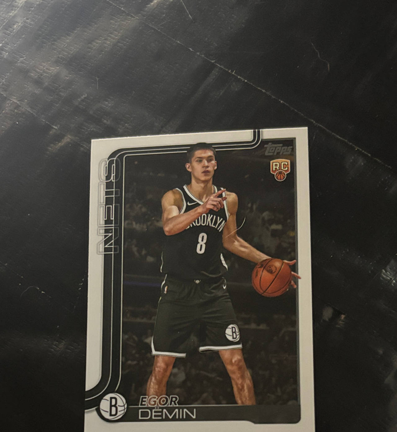 2024-25 Topps Basketball Egor Demin Rookie Card #8
