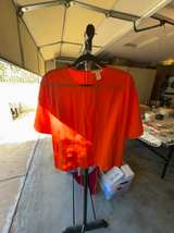 H&M Bright Red Women's Waisted T-Shirt - Image 1
