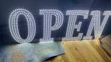 Open LED White Neon Sign 40*14 - Image 3