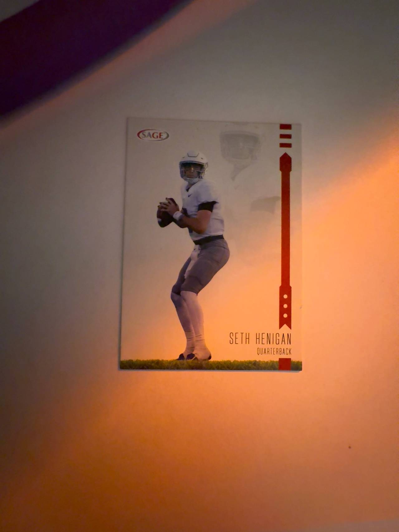Panini Score Football Rookie Card