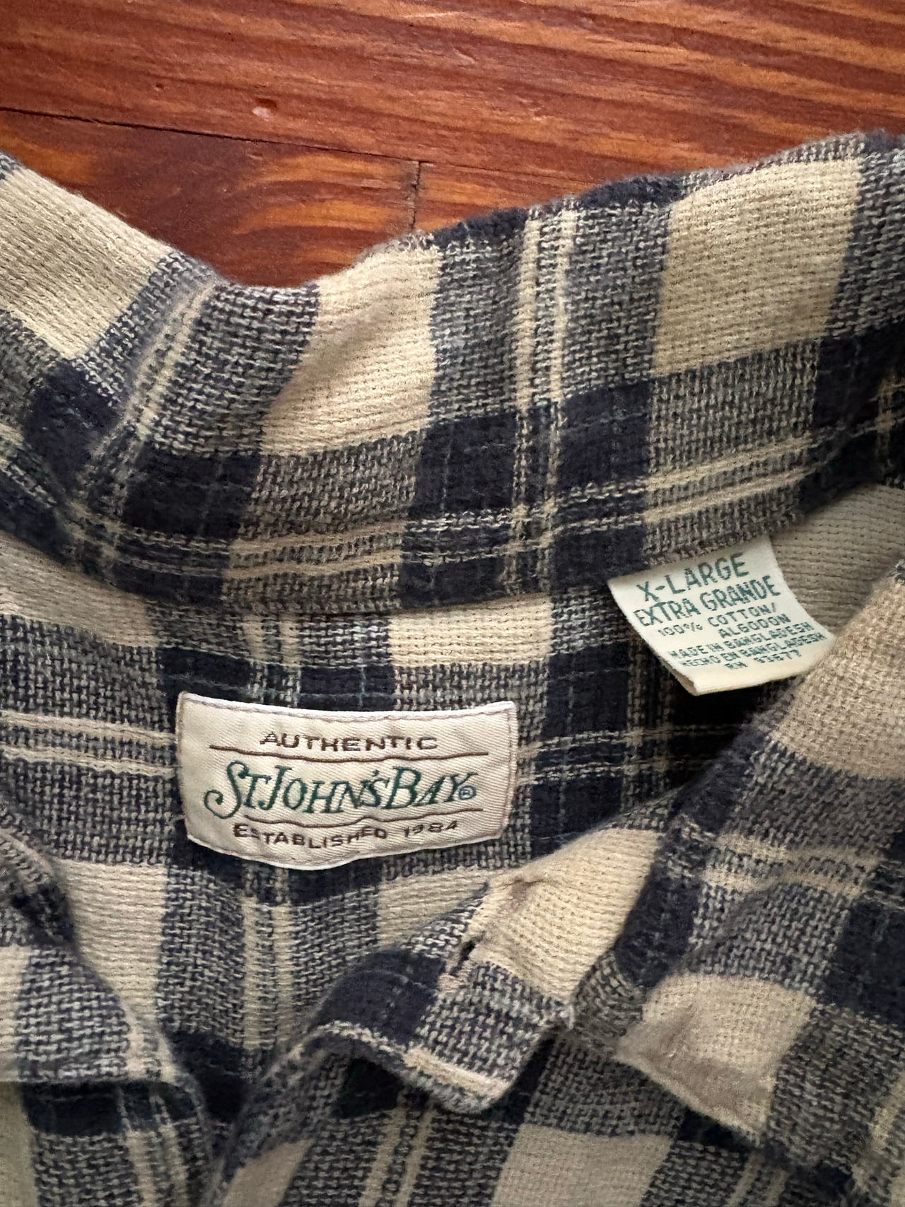 St. John's Bay Plannel Flannel Shirt