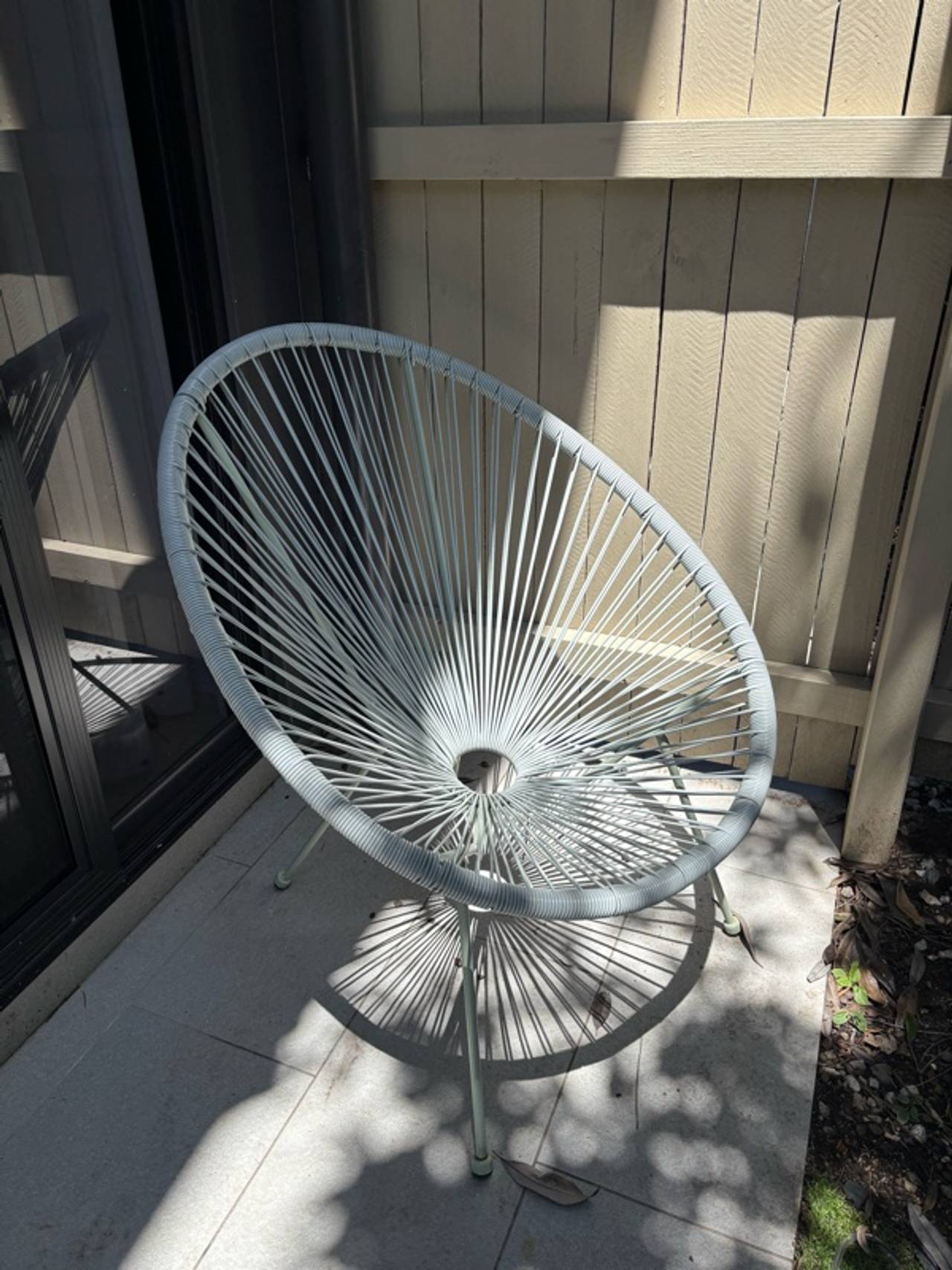 Sage green Outdoor Egg Chair