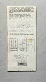 1998 BLM Death Valley Junction Desert Access Guide Map - Image 8