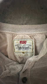 Vintage Levi’s Thermal Crewneck (Sand) - Image 2