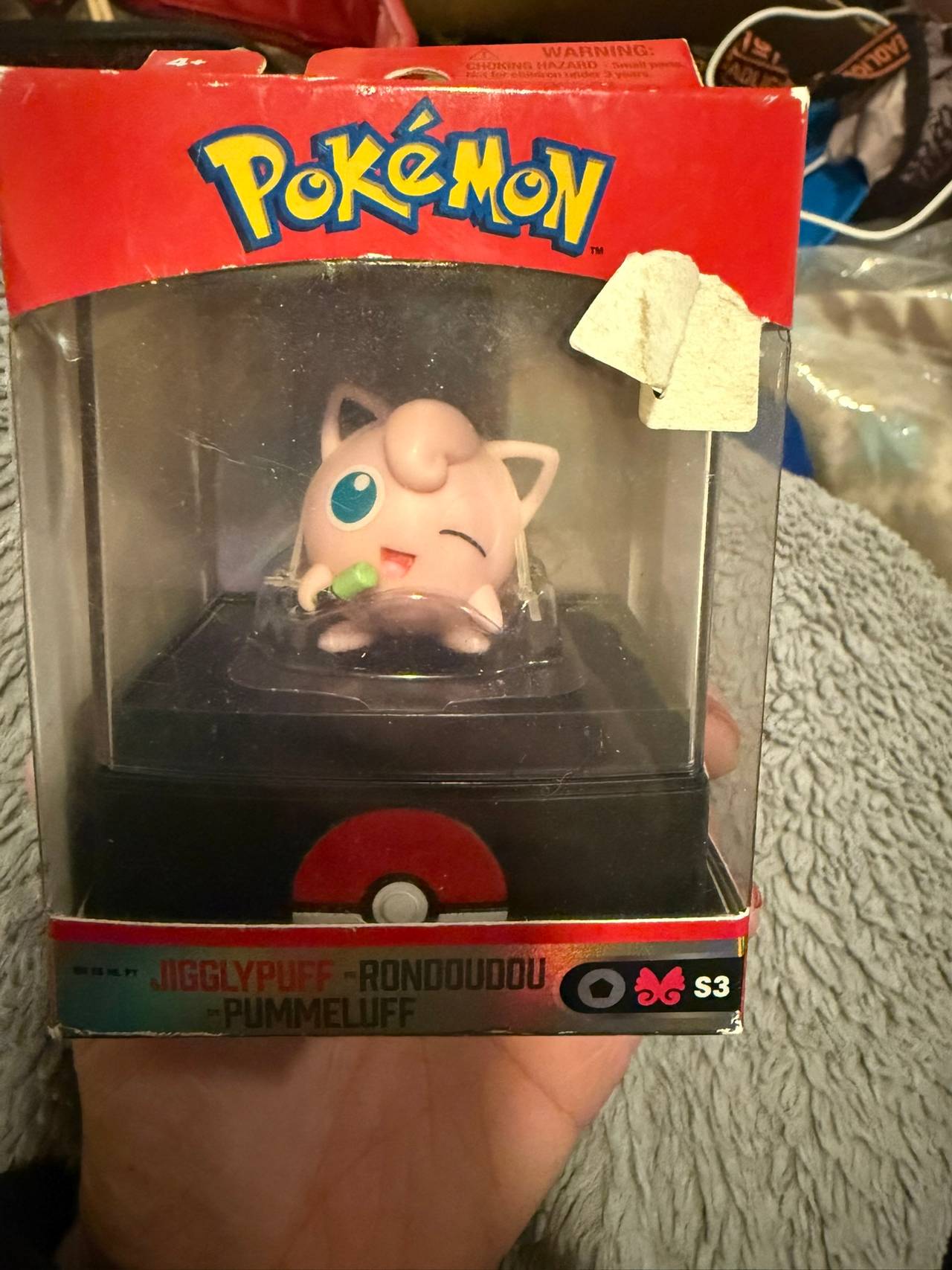 Tomy Pokemon Jigglypuff Battle Figure S3