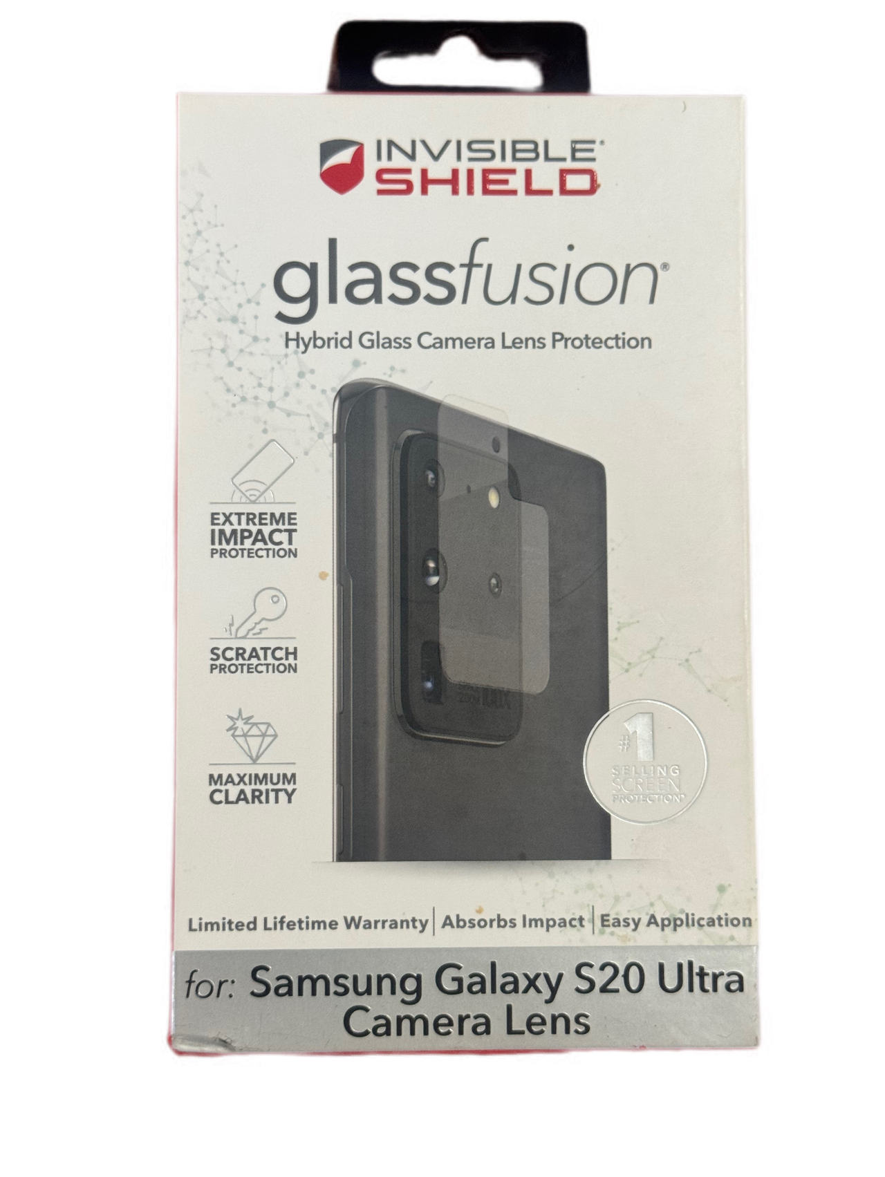 InvisibleShield GlassFusion Hybrid Glass Camera Lens Protection