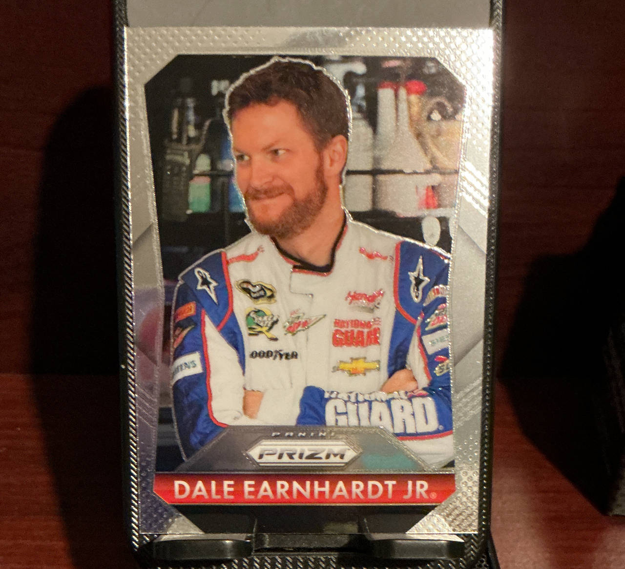 2016 Panini Prizm NASCAR Dale Earnhardt Jr. #1 Silver Prizm