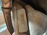 Michael Kors Bedford Metallic Leather Hobo Bag - Image 4