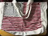 Vintage DZ by Dizzie Girmey Patriotic USA Flag Vest Stars & Stripes - Image 3
