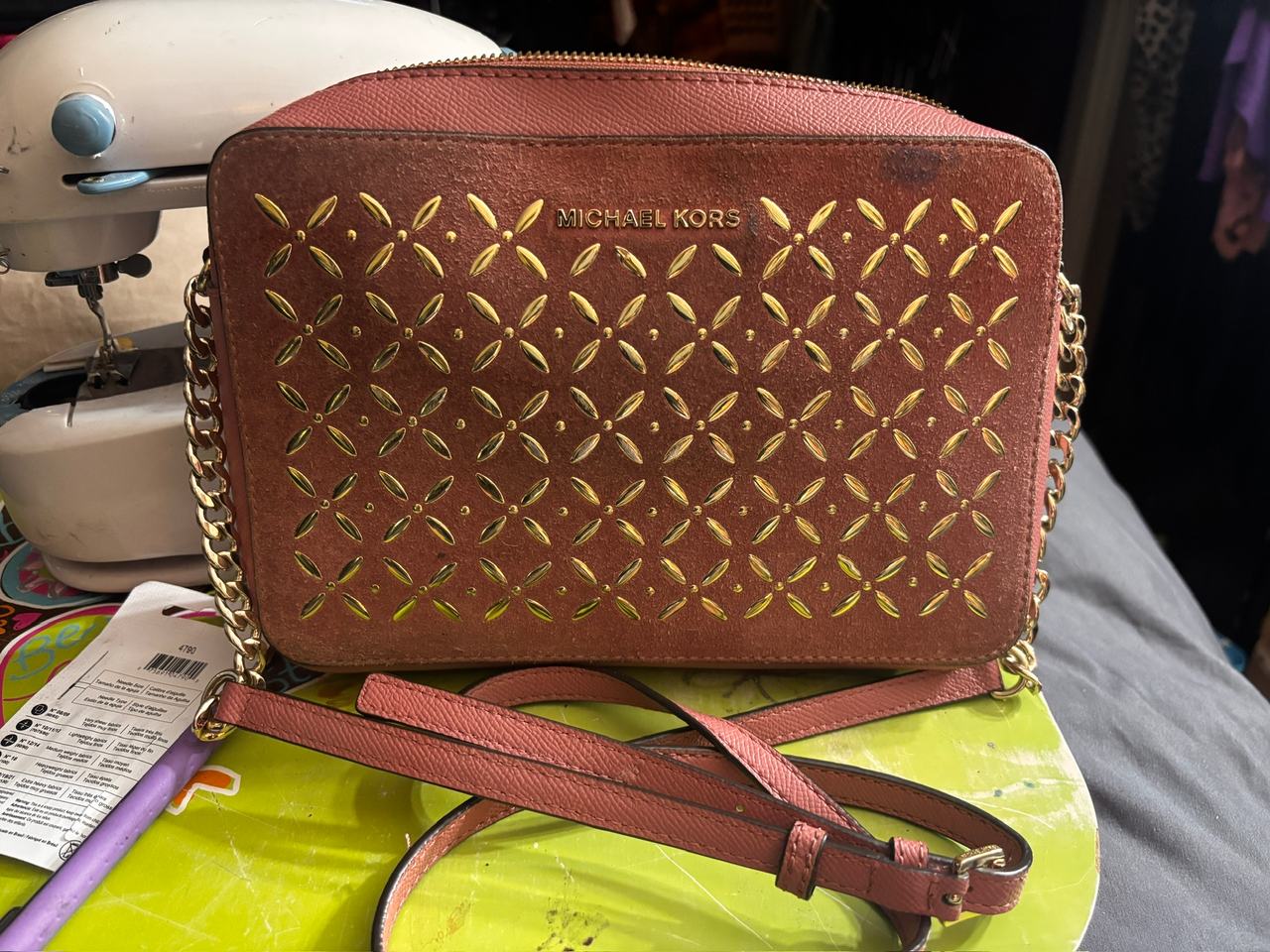 Michael Kors Jet Set Camera/ crossbody Bag