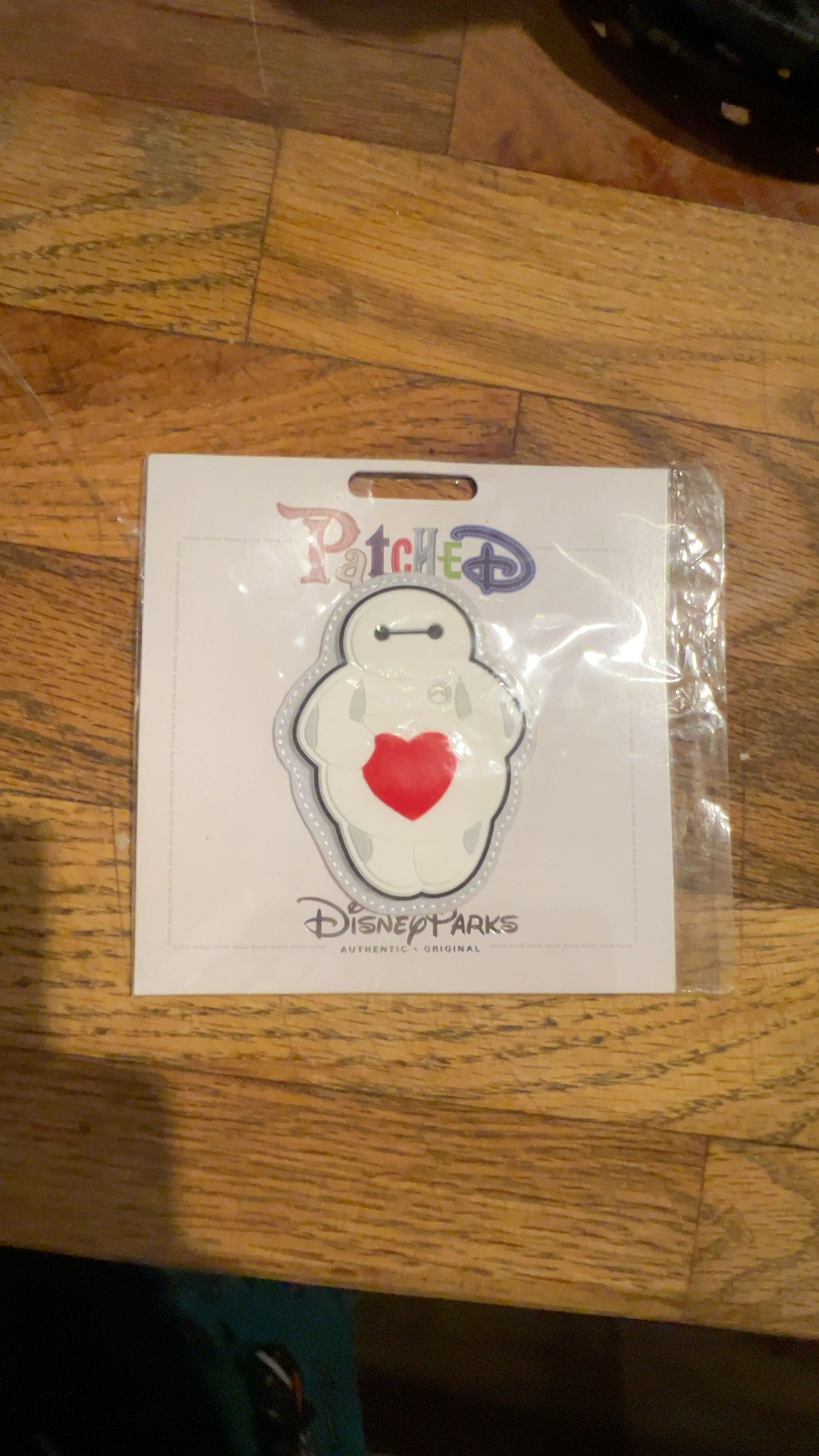 Disney Baymax Heart Puffy Adhesive Patch