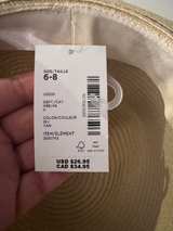 Wide Brim Straw Sun Hat with Lace Bow - Image 2