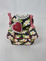 Miniature Floral Armchair Figurine - Image 2