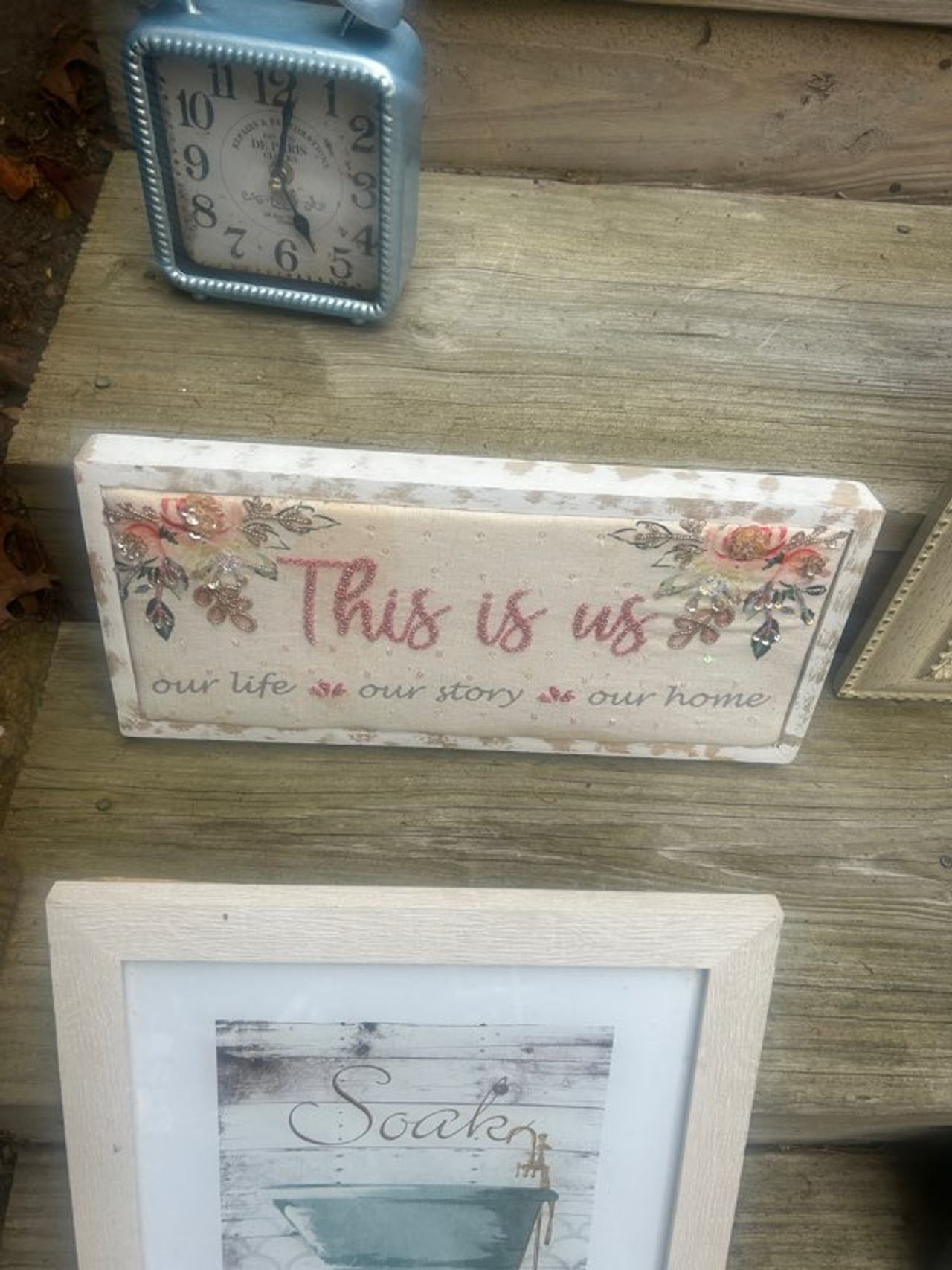 Decorative Wooden Sign