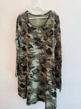 Wonder Nation Girls Long Sleeve Camo Dress - Image 1