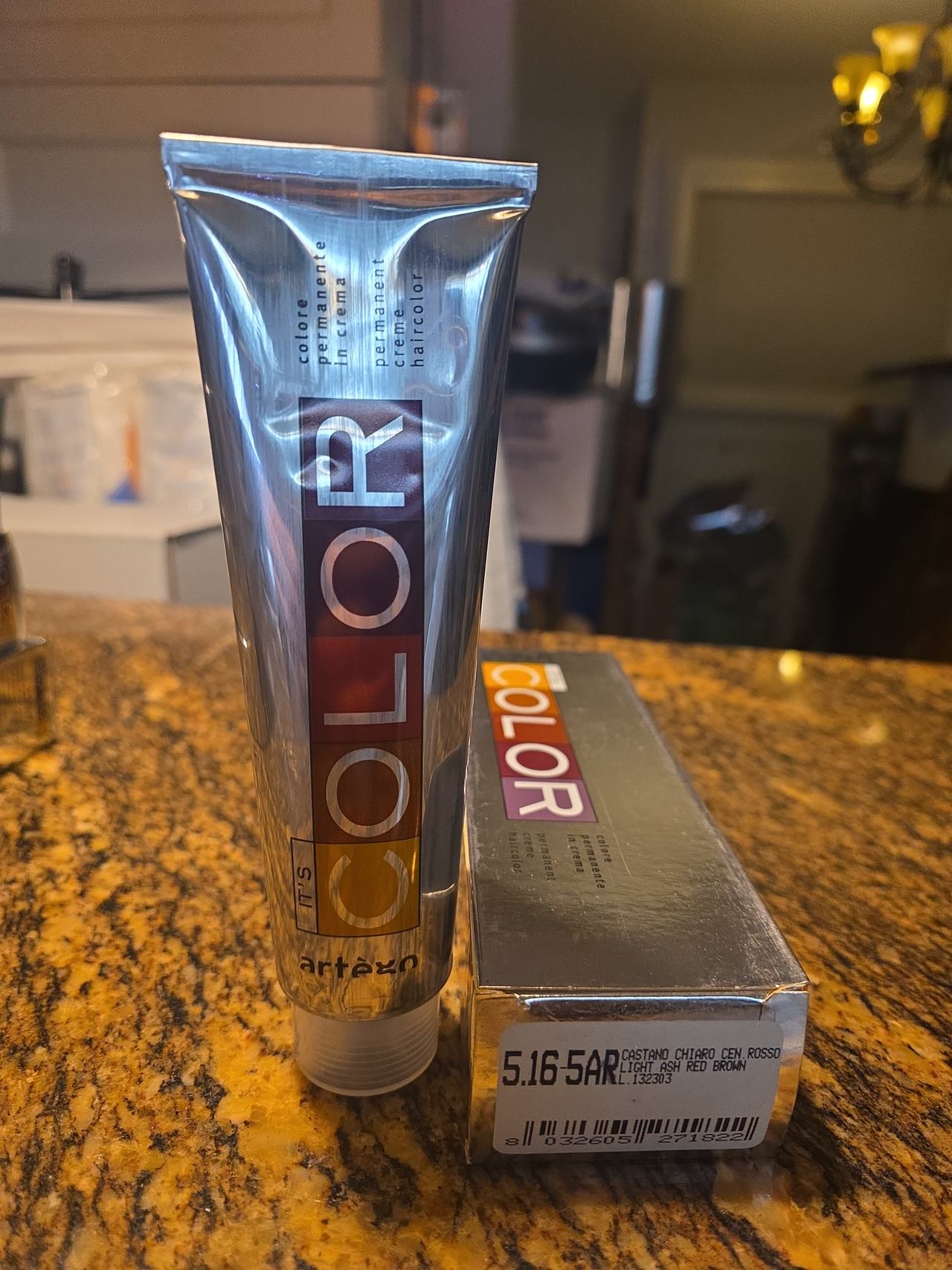 Artego It's Color Permanent Hair Color 5.16 5AR Light Ash Red Brown