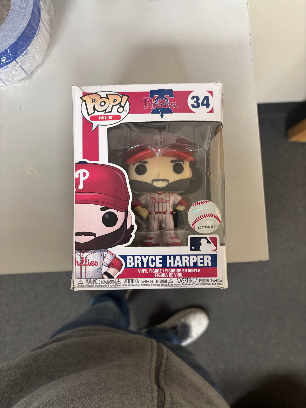 Funko Pop! MLB Bryce Harper #34 Philadelphia Phillies