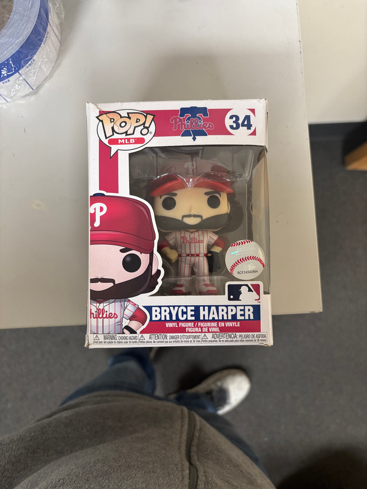 Funko Pop! MLB Bryce Harper #34 Philadelphia Phillies