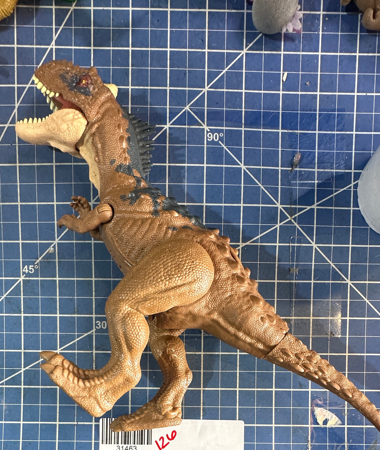 Mattel Jurassic World Battle Damage Albertosaurus Action Figure 126