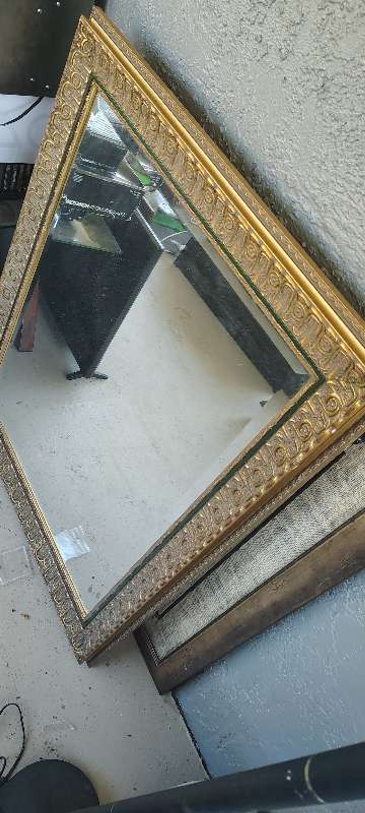 Ornate Gold Gilt Wall Mirror