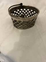 Department 56 Vintage Silverplate Pierced Basket - Image 3