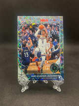 2019-20 Panini NBA Hoops Premium Stock Shai Gilgeous-Alexander Laser Prizm #80 - Image 1