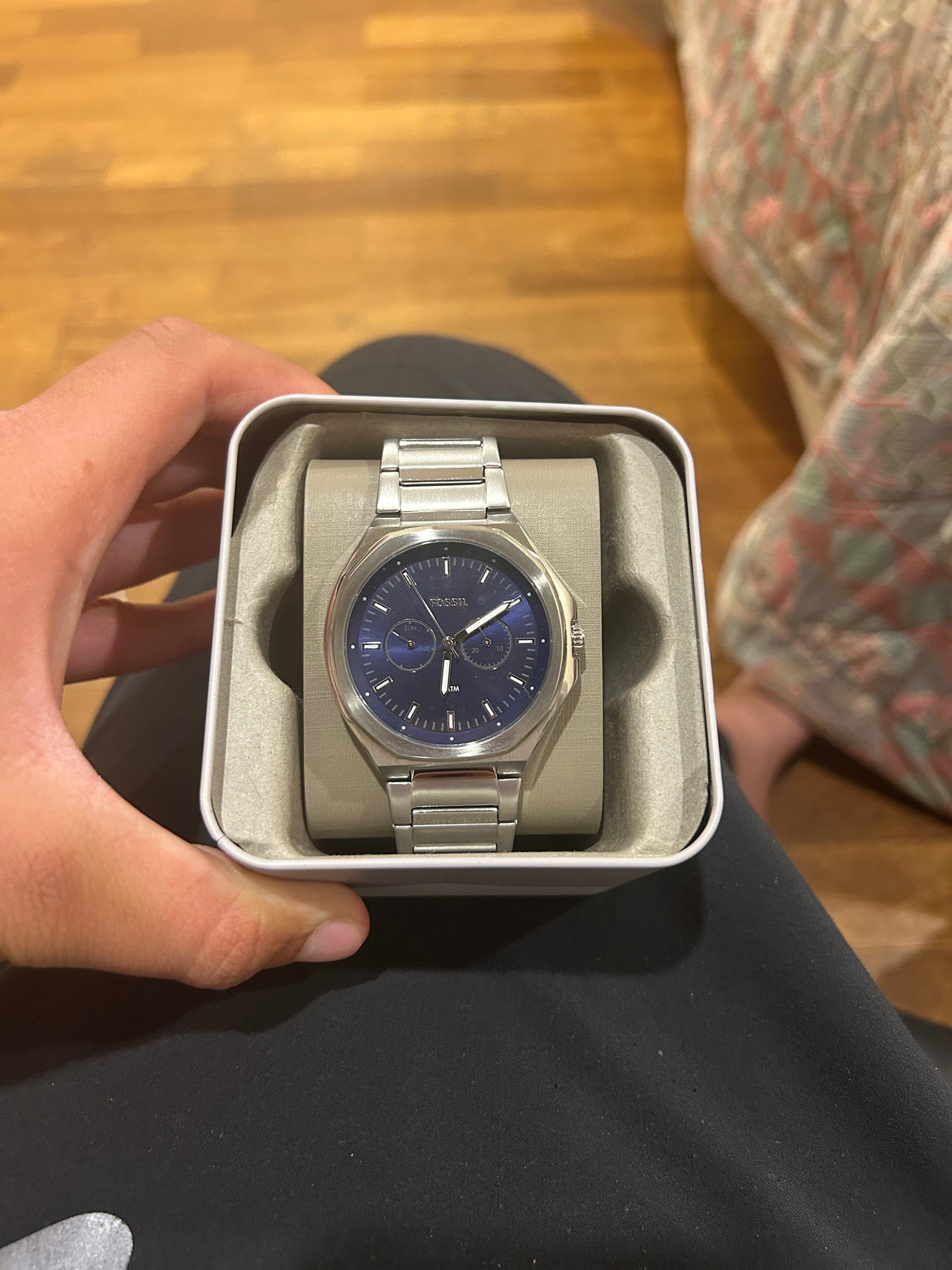 Evanston Multifunction Stainless Steel Watch