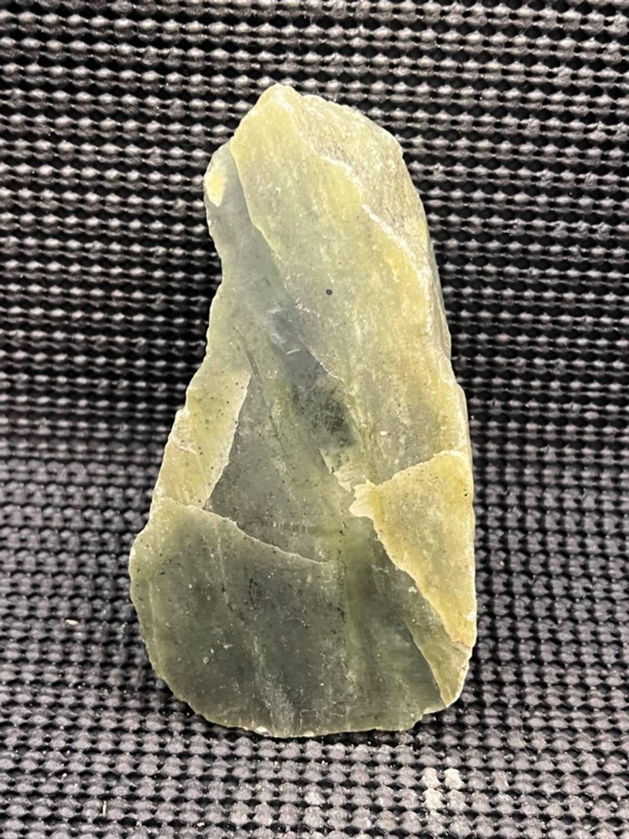 Raw Natural Green Jadeite Jade Rough Stone Specimen
