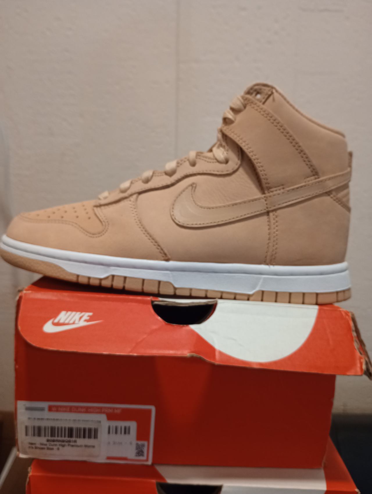 Nike Dunk High Vachetta Tan