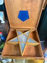 Order of the Eastern Star Lodge Wood Star & Carrying Case - Yerba Buena 1961 - Image 5