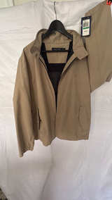 Nautica Men's Classic Windbreaker Jacket. Size L
Khaki Color - Image 4