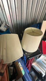 vintage cut glass table lamps - Image 2