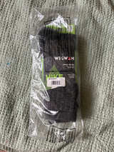 Men Wigwam Merino Silk Hiker Socks size XL 12-15 Green ,Black ,Brown Color. - Image 1
