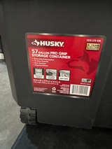 Husky 57 Gallon Pro Grip Storage Container with Wheels - Image 1
