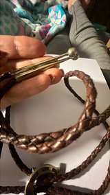 Vintage Horseshoe Bolo Tie - Image 2