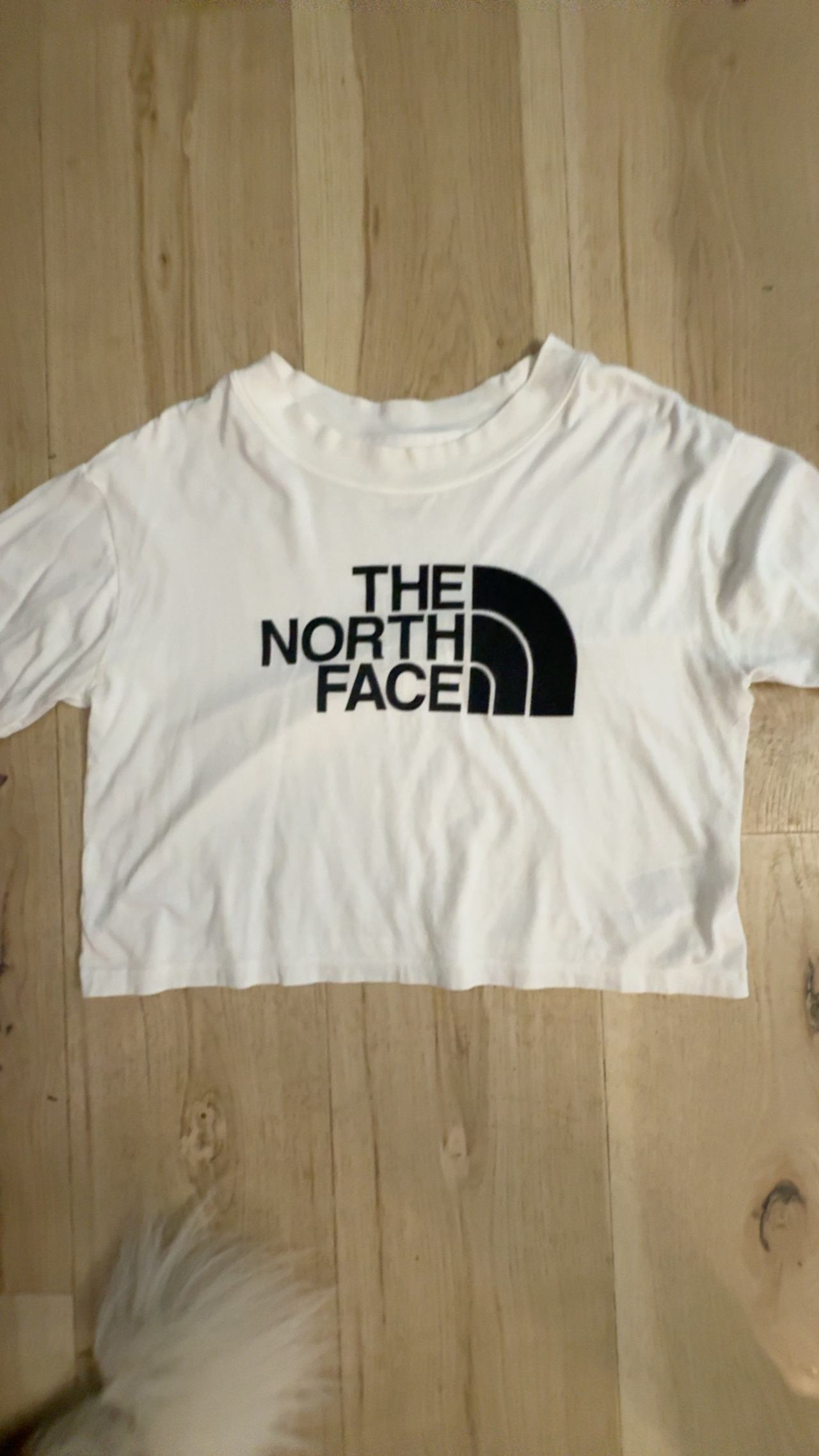 The North Face Women's Easy Cropped T-Shirt White