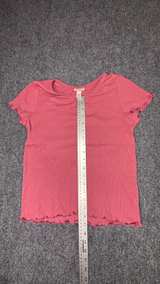 Cat & Jack Girls' Ribbed Short Sleeve T-Shirt with Lettuce Edge - Image 7