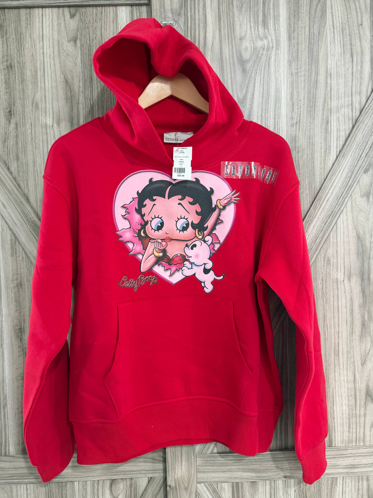 Zenana Betty Boop Graphic Hoodie