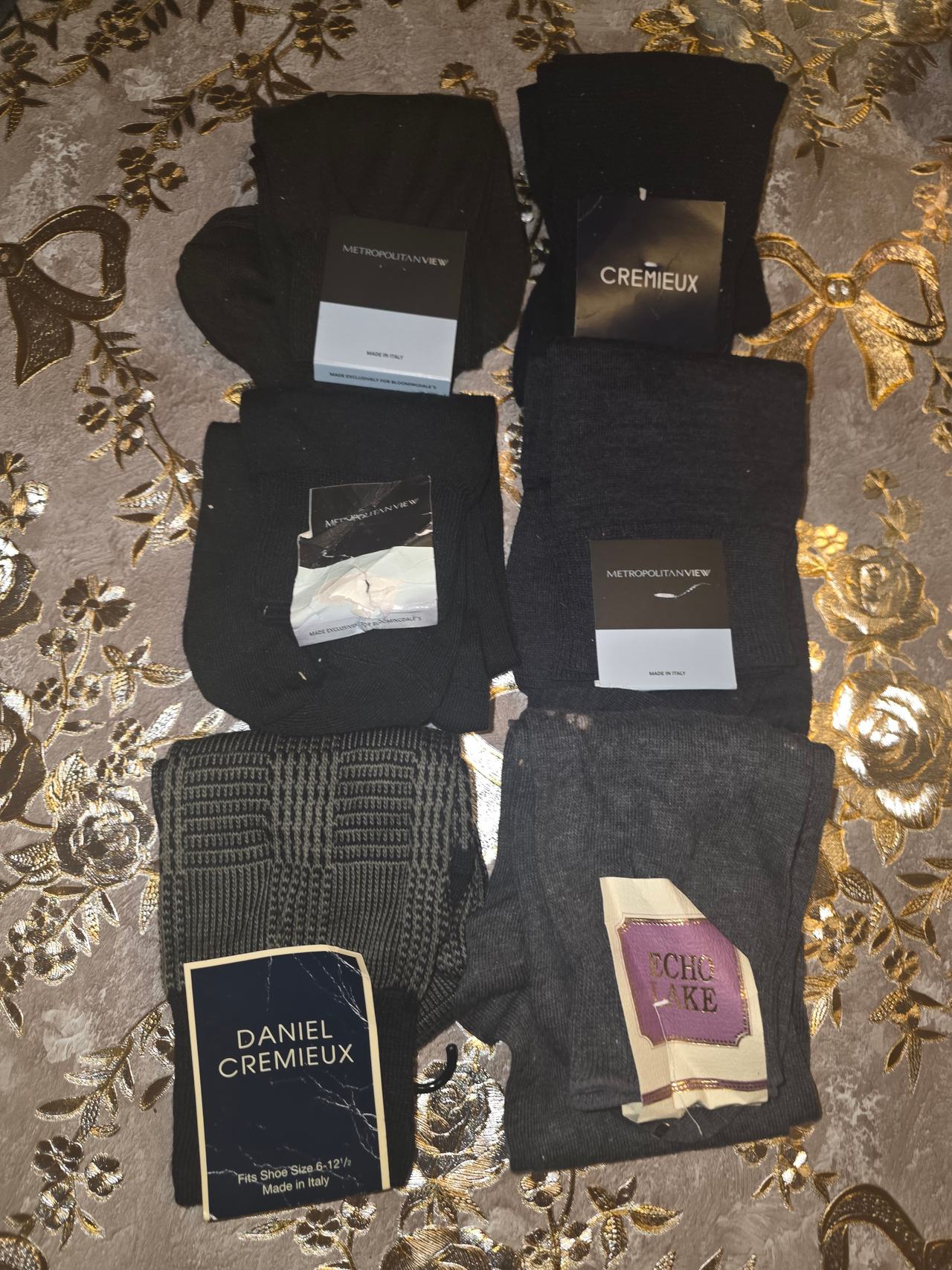 Daniel Cremieux & Metropolitan View Men's Dress Socks Bundle