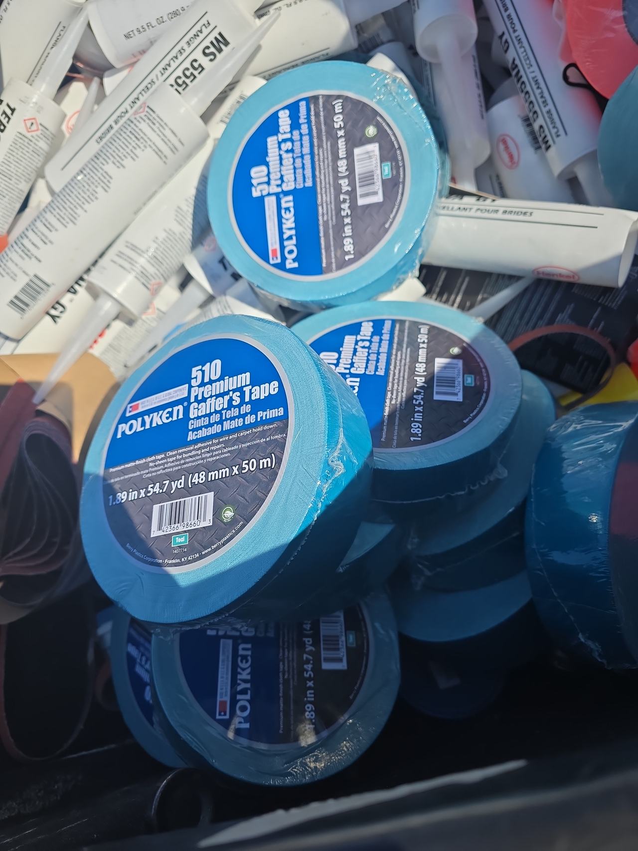 11 pcs of Polyken 510 Premium Gaffer's Tape