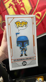 Funko Pop! Star Wars: The Mandalorian - Death Watch Mandalorian (Two Stripes) EB Games Exclusive #354 - Image 4