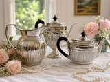 Vintage Silver Plated Tea and Coffee Set - Image 1