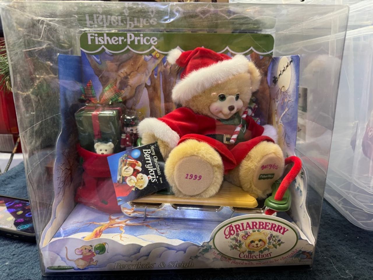 Fisher-Price Briarberry Collection Berrykris & Sleigh Bear