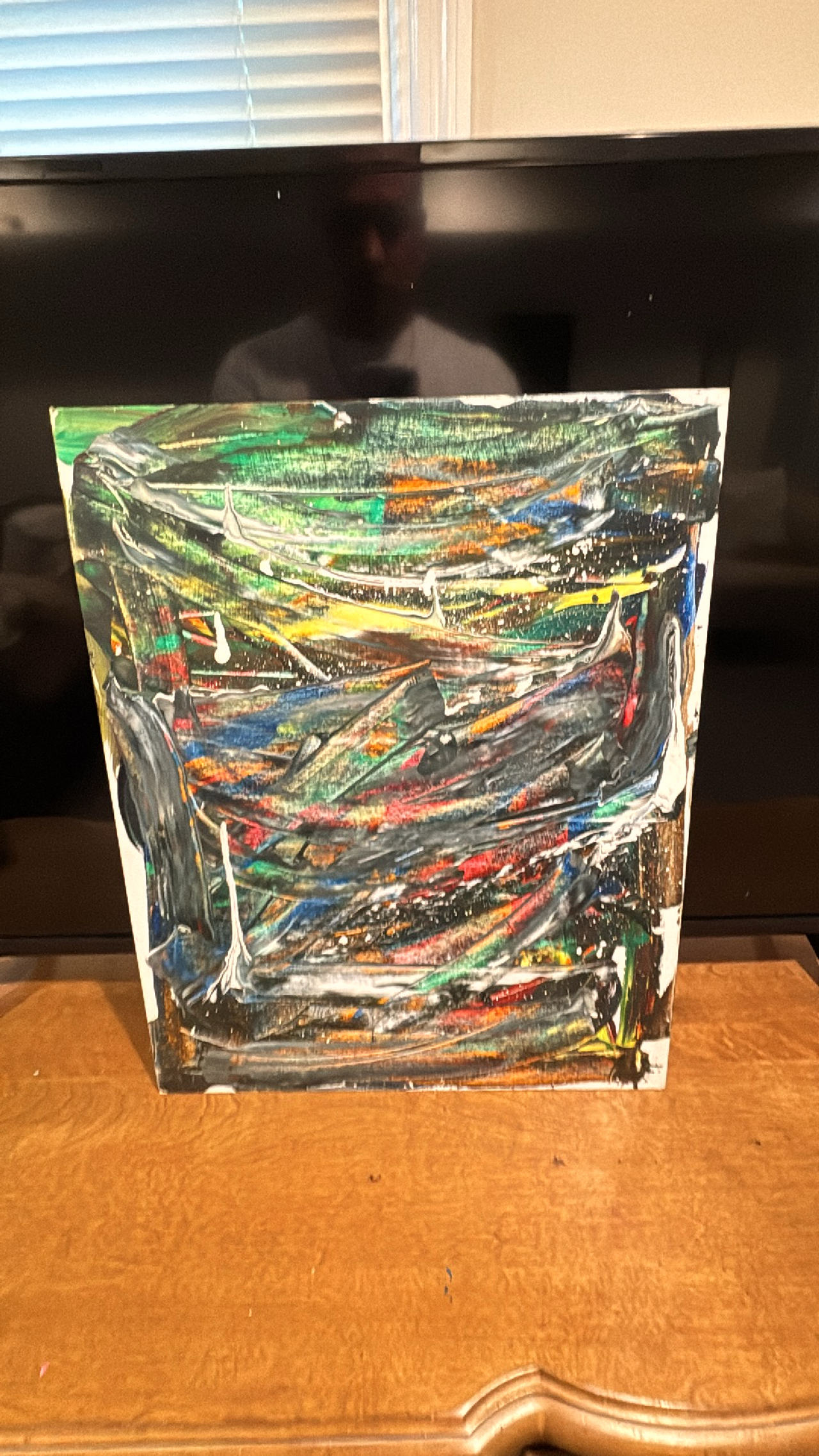 Abstract Acrylic Painting