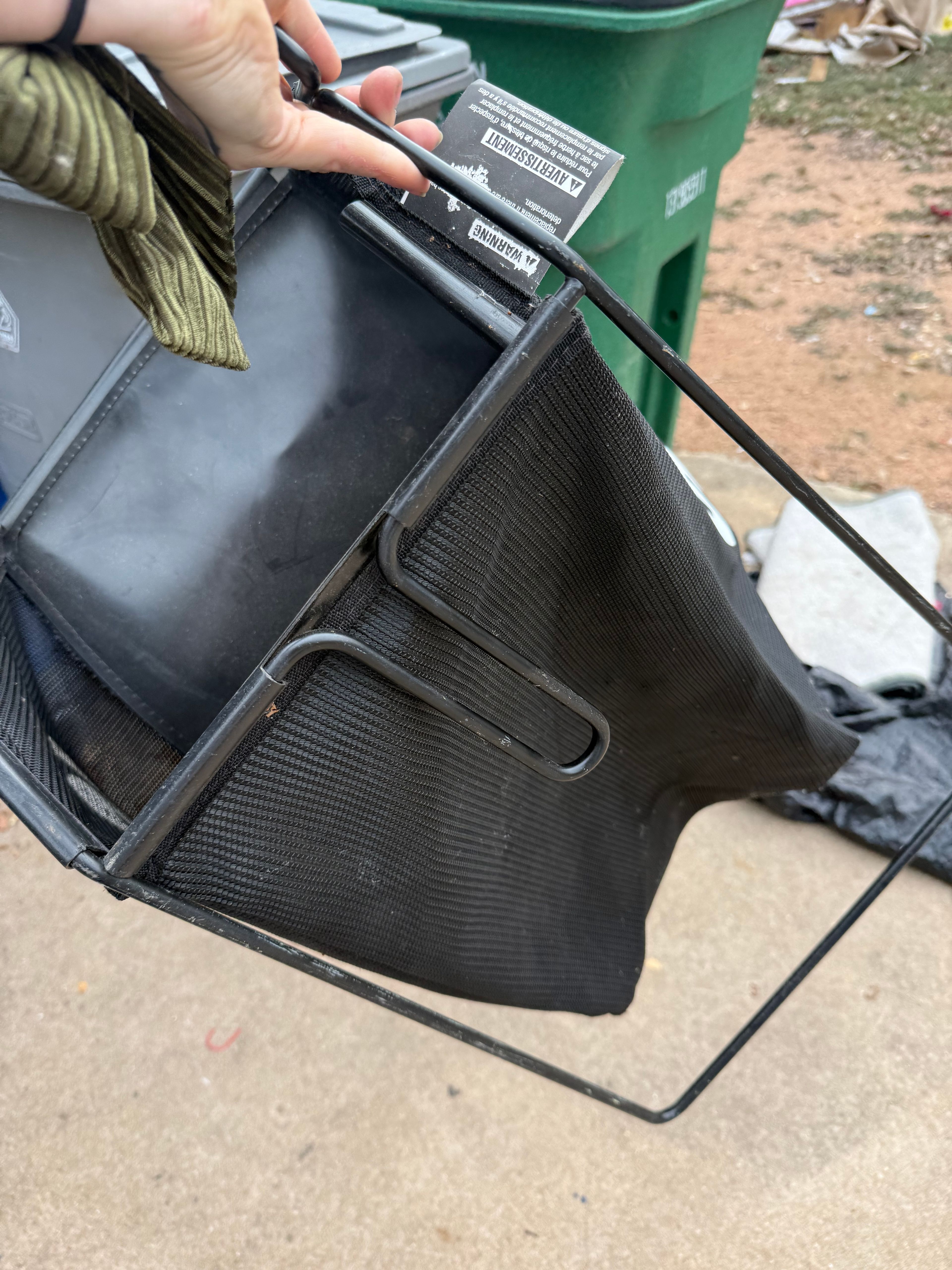 SKIL lawn mower grass clippings collector *bag only* - Image 2