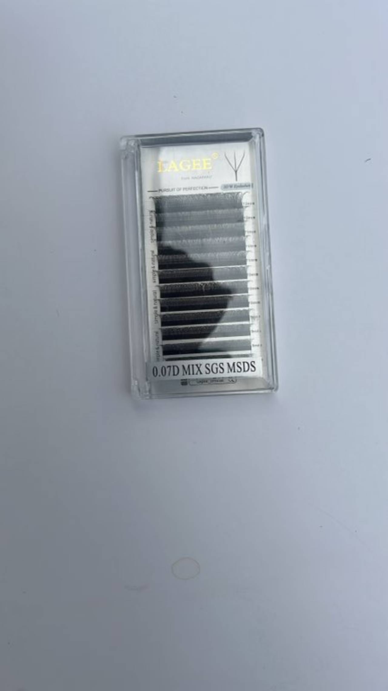 Lagee YY Eyelash Extensions 0.07D Mix Tray